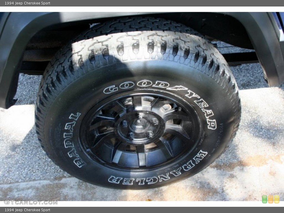 1994 Jeep Cherokee Custom Wheel and Tire Photo #40915593