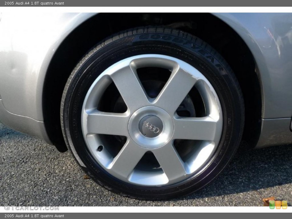 2005 Audi A4 1.8T quattro Avant Wheel and Tire Photo #40922653