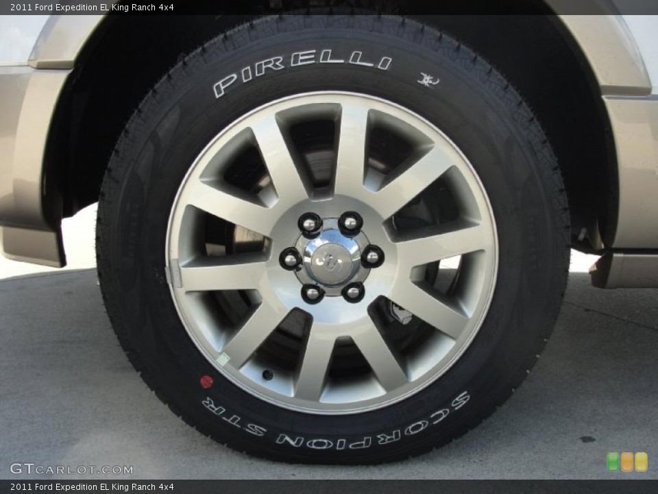 2011 Ford Expedition EL King Ranch 4x4 Wheel and Tire Photo #40923537