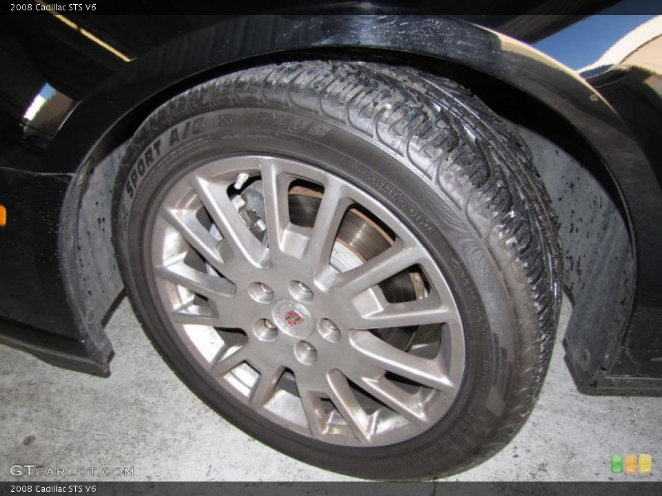 2008 Cadillac STS V6 Wheel and Tire Photo #40924492