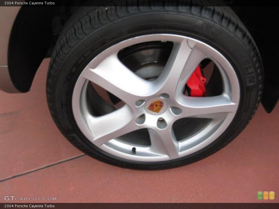 2004 Porsche Cayenne Turbo Wheel and Tire Photo #40928862