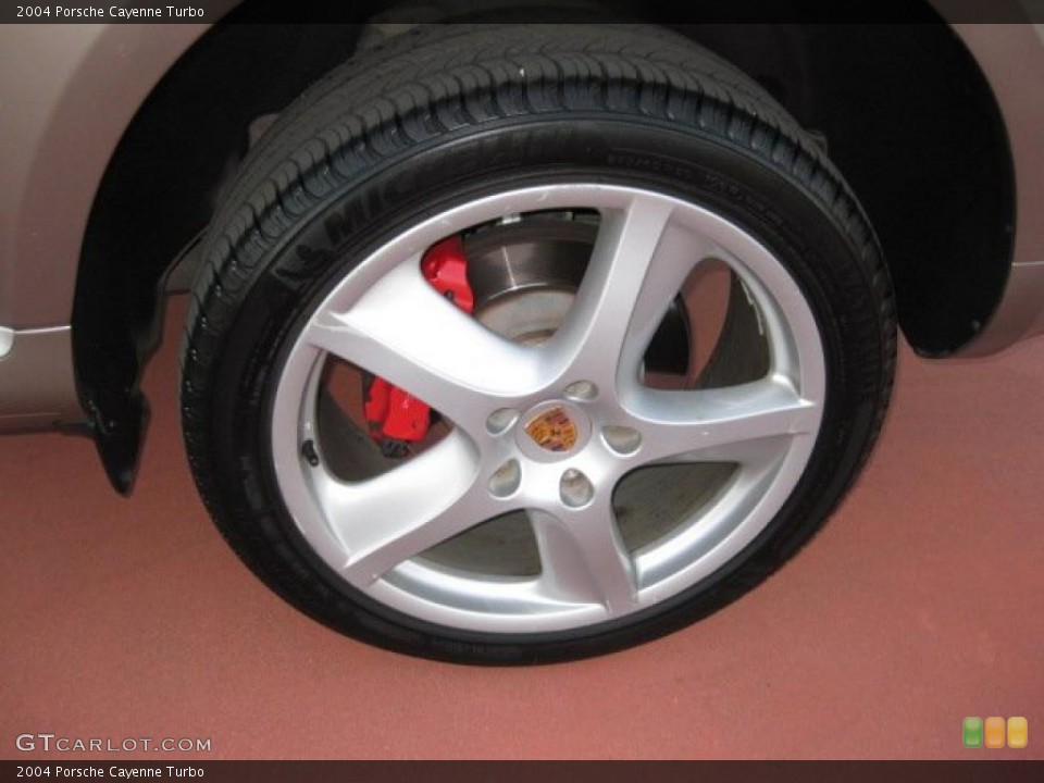 2004 Porsche Cayenne Turbo Wheel and Tire Photo #40928909