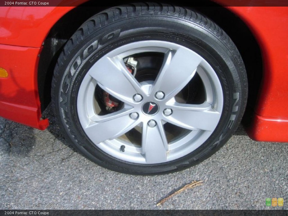 2004 Pontiac GTO Coupe Wheel and Tire Photo #40930826