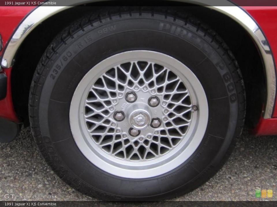 1991 Jaguar XJ XJS Convertible Wheel and Tire Photo #40944570
