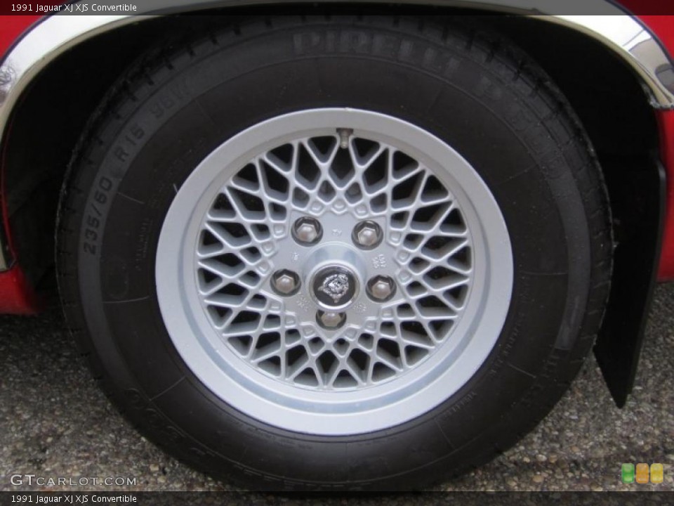 1991 Jaguar XJ XJS Convertible Wheel and Tire Photo #40944586