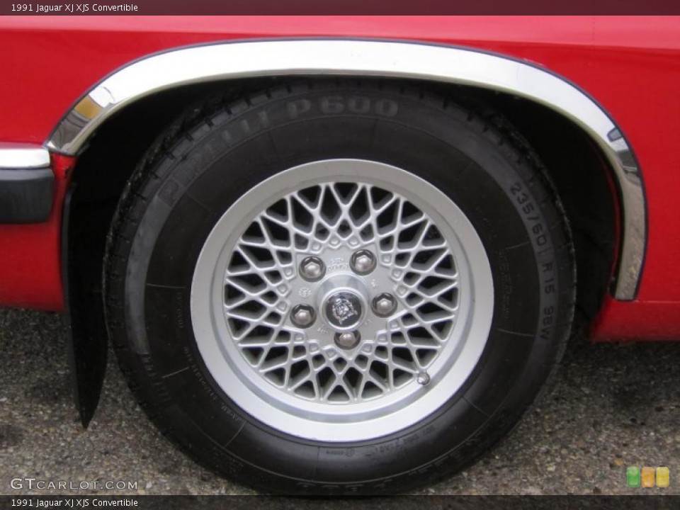 1991 Jaguar XJ XJS Convertible Wheel and Tire Photo #40944602