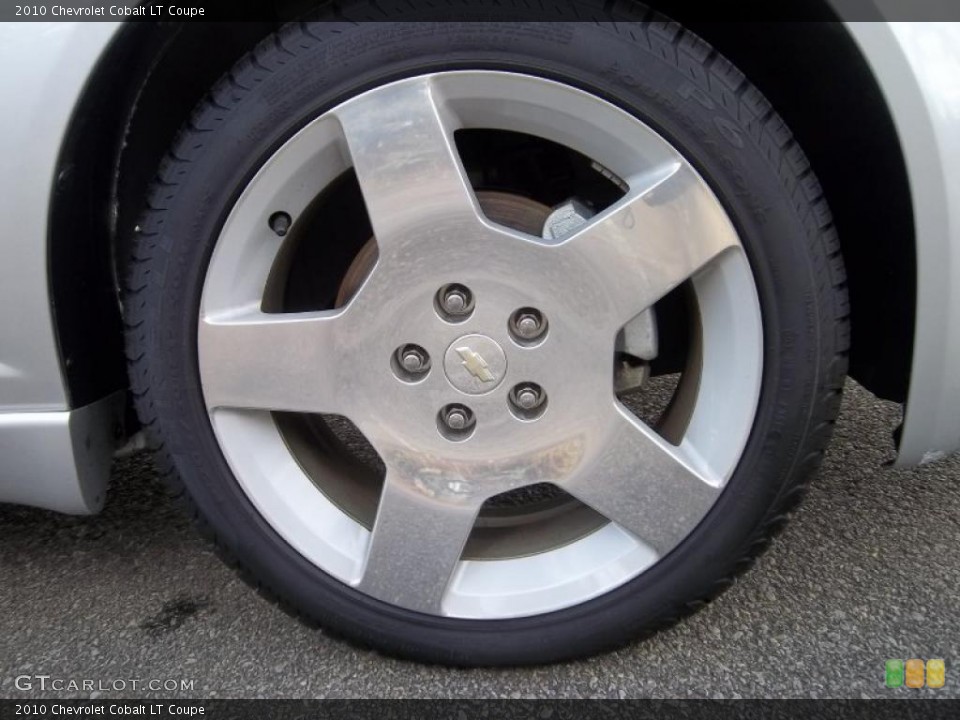 2010 Chevrolet Cobalt LT Coupe Wheel and Tire Photo #40947842