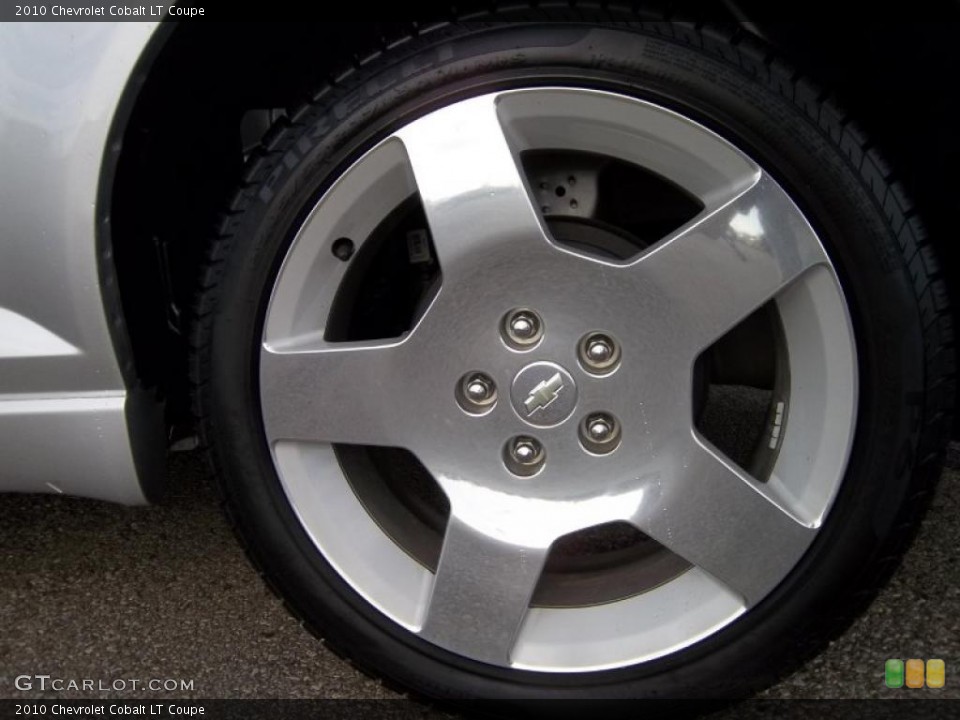 2010 Chevrolet Cobalt LT Coupe Wheel and Tire Photo #40947914