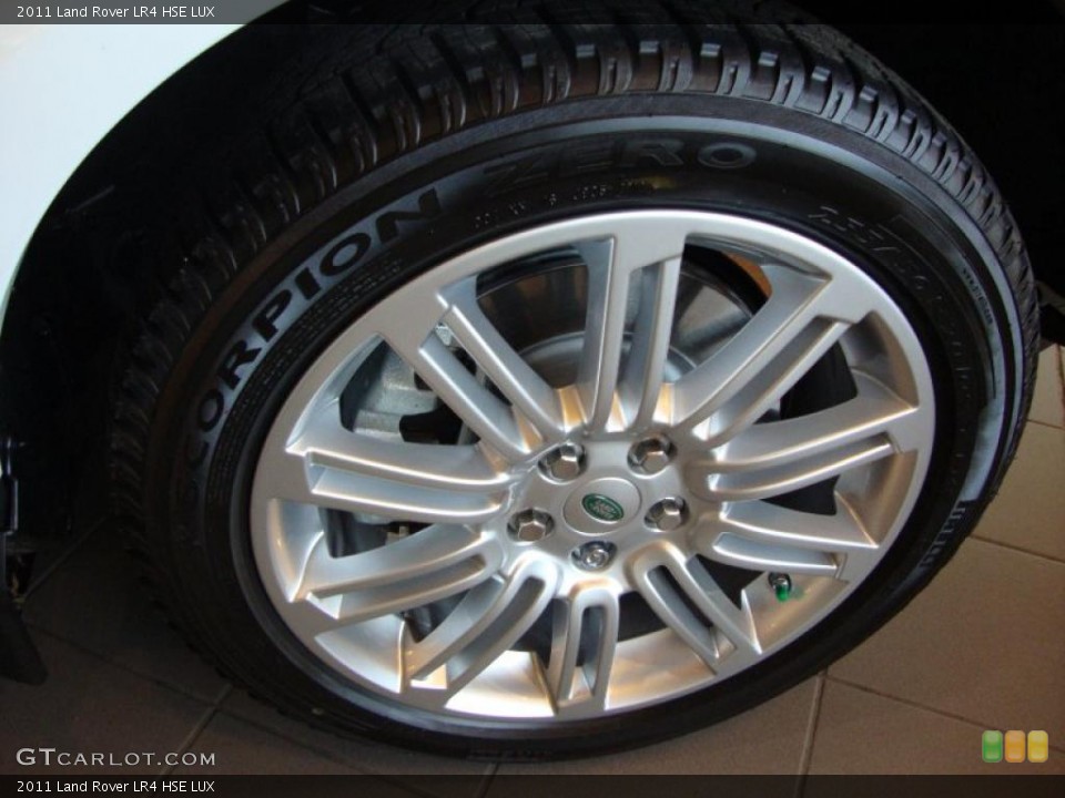 2011 Land Rover LR4 HSE LUX Wheel and Tire Photo #40949169