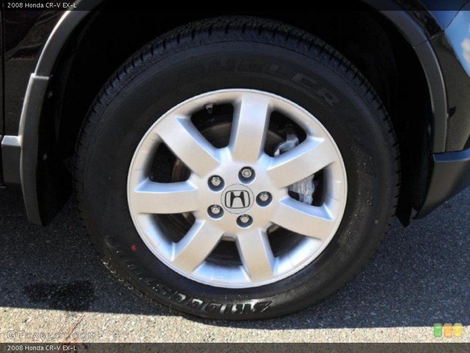 2008 Honda CR-V EX-L Wheel and Tire Photo #40951690
