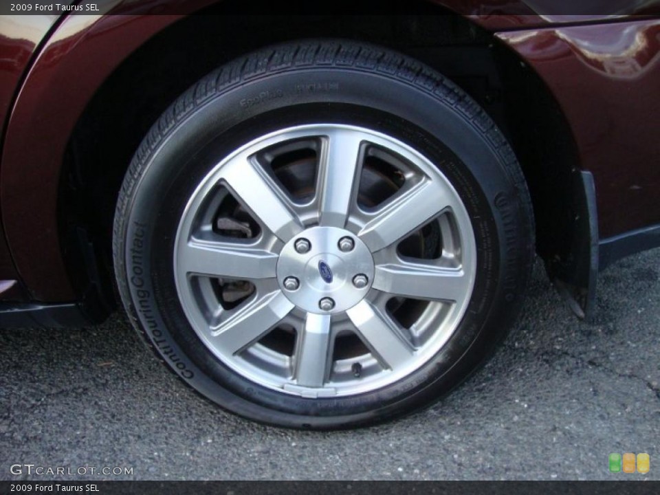 2009 Ford Taurus SEL Wheel and Tire Photo #40957245
