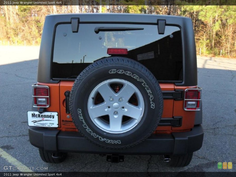 2011 Jeep Wrangler Unlimited Sport 4x4 Wheel and Tire Photo #40959841