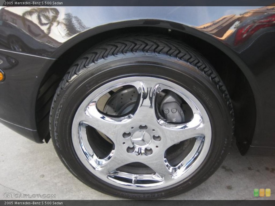 2005 Mercedes-Benz S 500 Sedan Wheel and Tire Photo #40974028