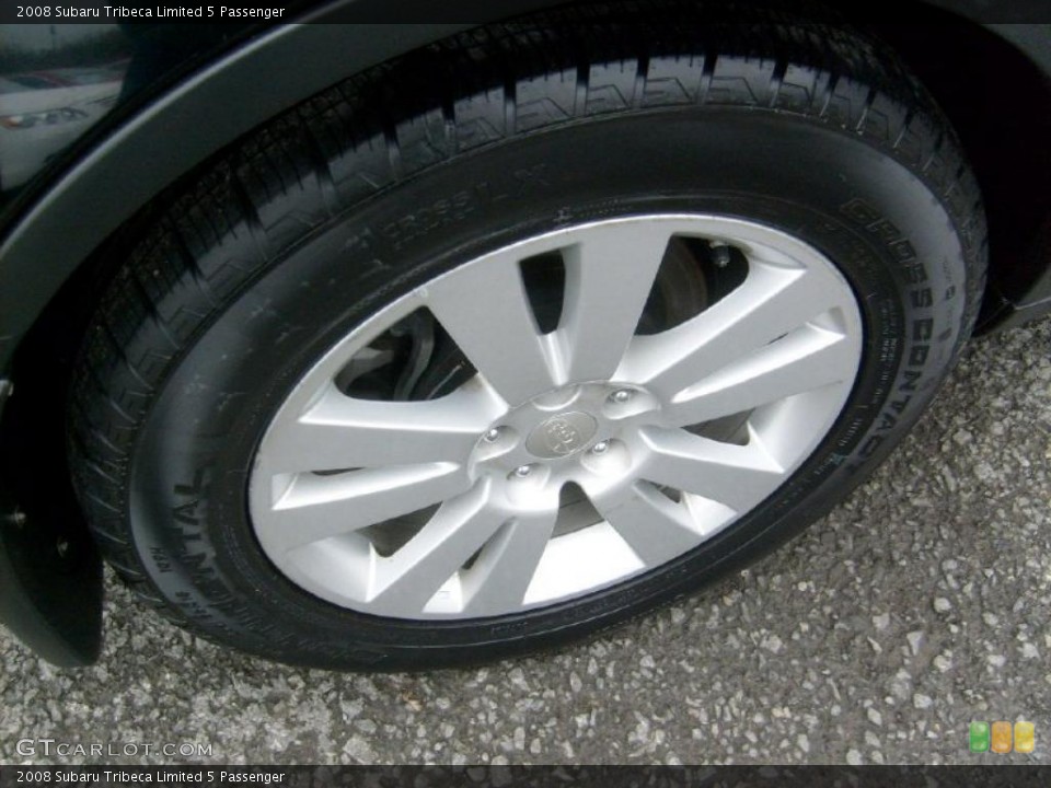 2008 Subaru Tribeca Limited 5 Passenger Wheel and Tire Photo #40988989