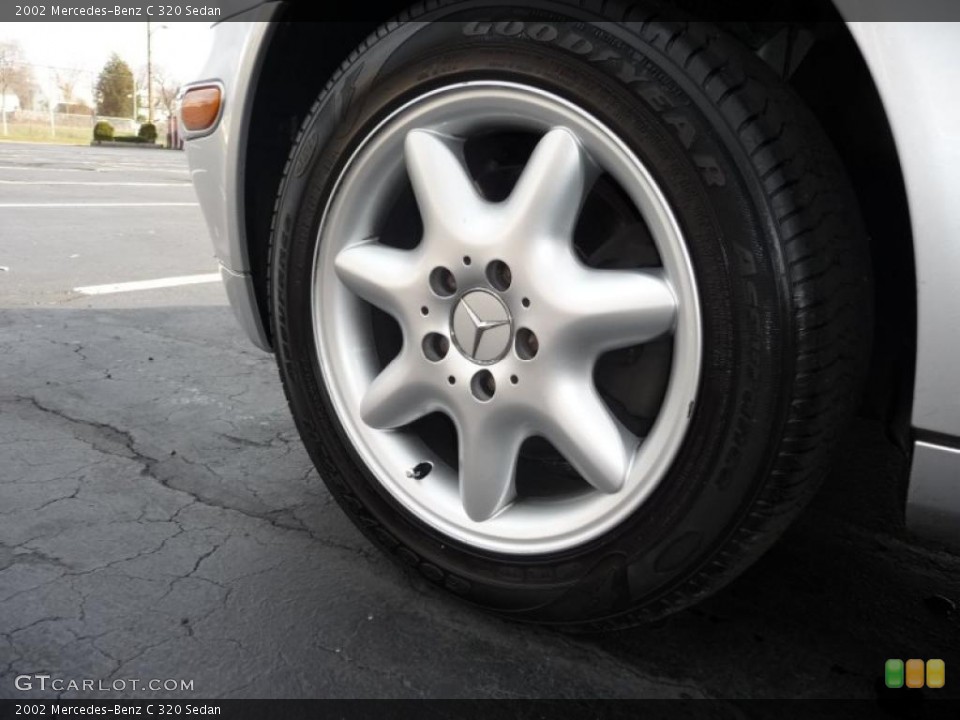 2002 Mercedes-Benz C 320 Sedan Wheel and Tire Photo #40989541