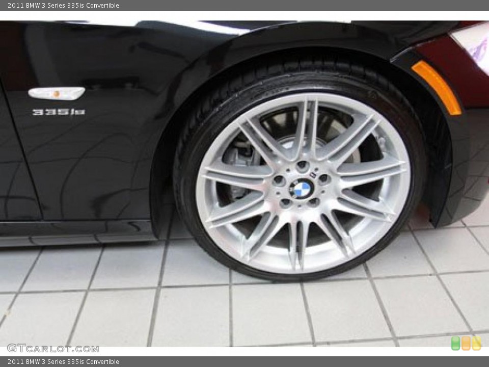 2011 BMW 3 Series 335is Convertible Wheel and Tire Photo #40993009