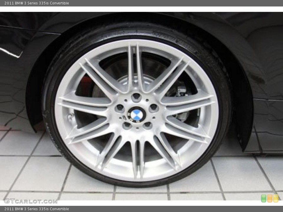 2011 BMW 3 Series 335is Convertible Wheel and Tire Photo #40993021