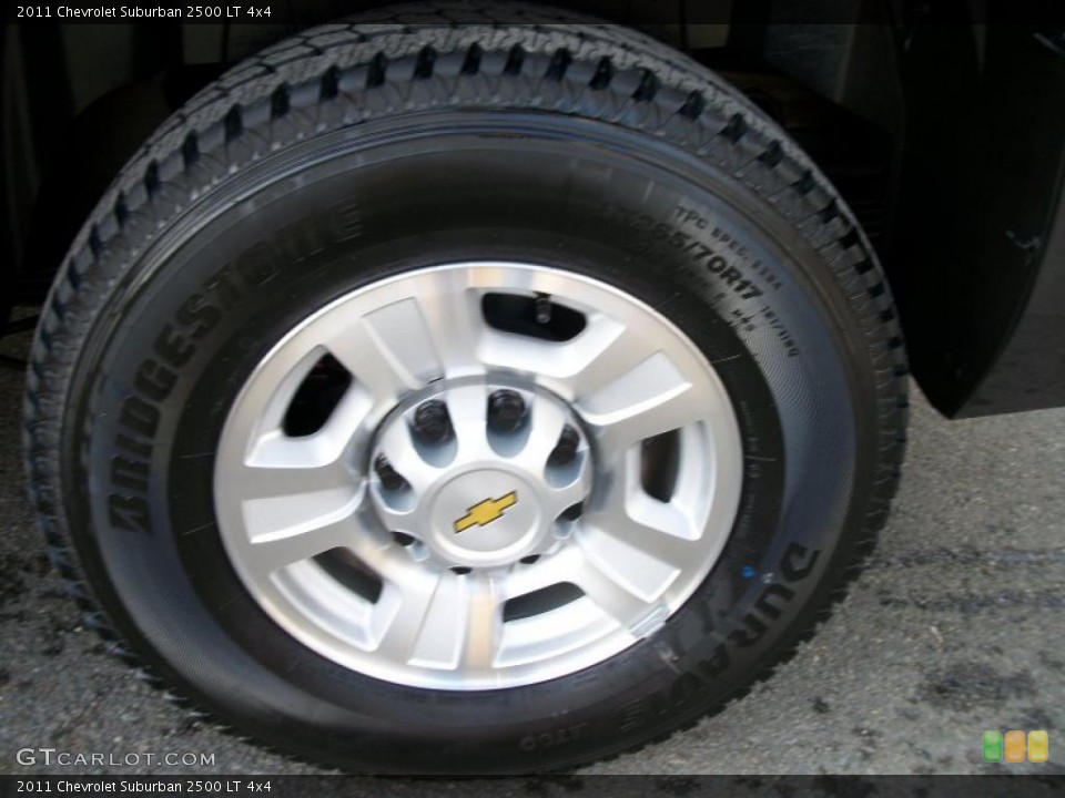2011 Chevrolet Suburban 2500 LT 4x4 Wheel and Tire Photo #40997298