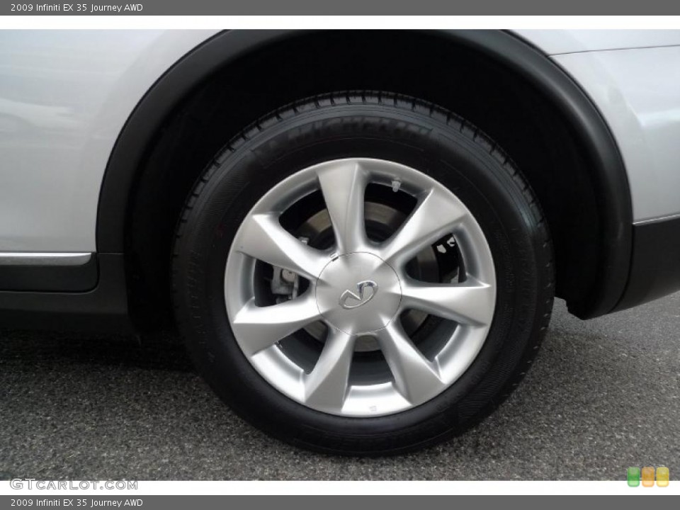 2009 Infiniti EX 35 Journey AWD Wheel and Tire Photo #40998013