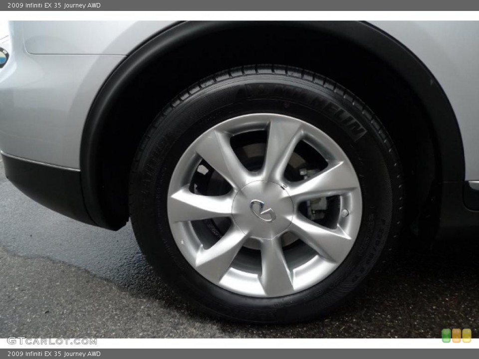 2009 Infiniti EX 35 Journey AWD Wheel and Tire Photo #40998218