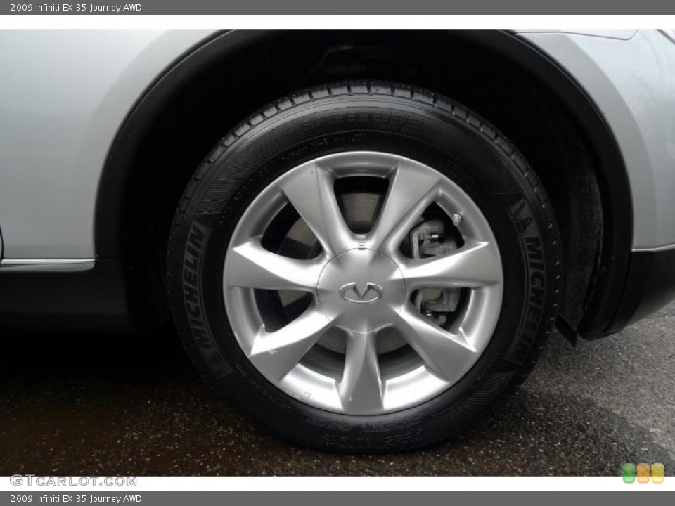 2009 Infiniti EX 35 Journey AWD Wheel and Tire Photo #40998229