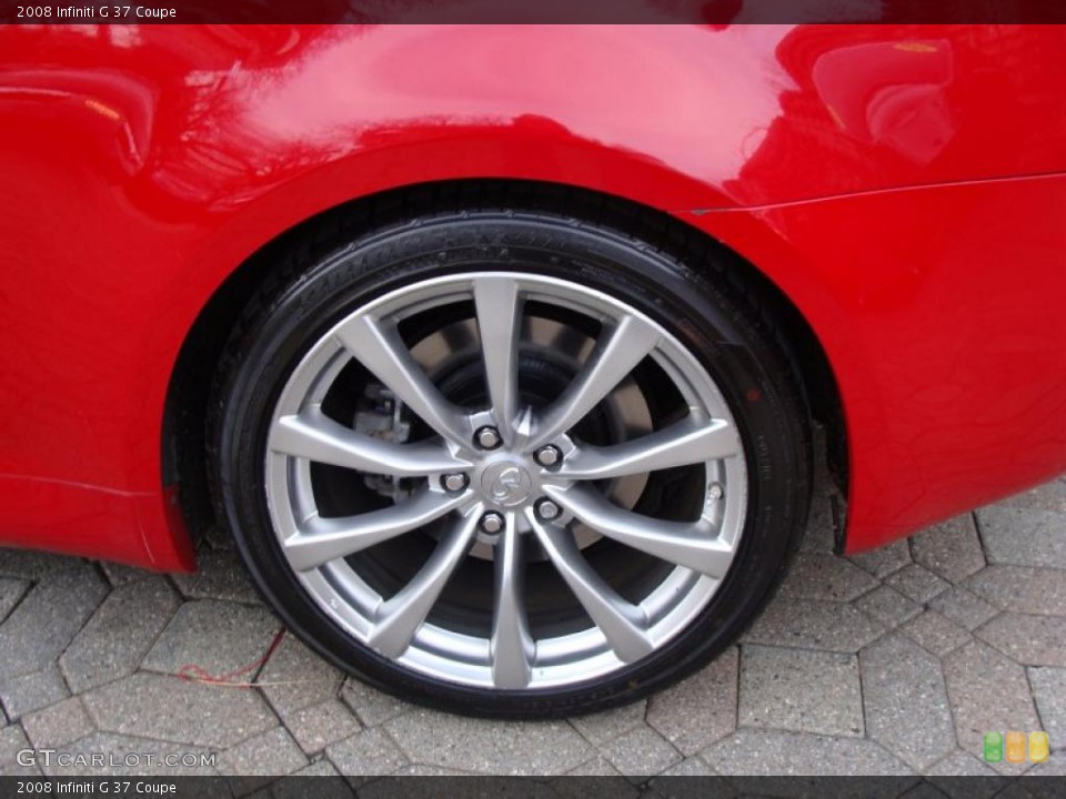 2008 Infiniti G 37 Coupe Wheel and Tire Photo #41007794