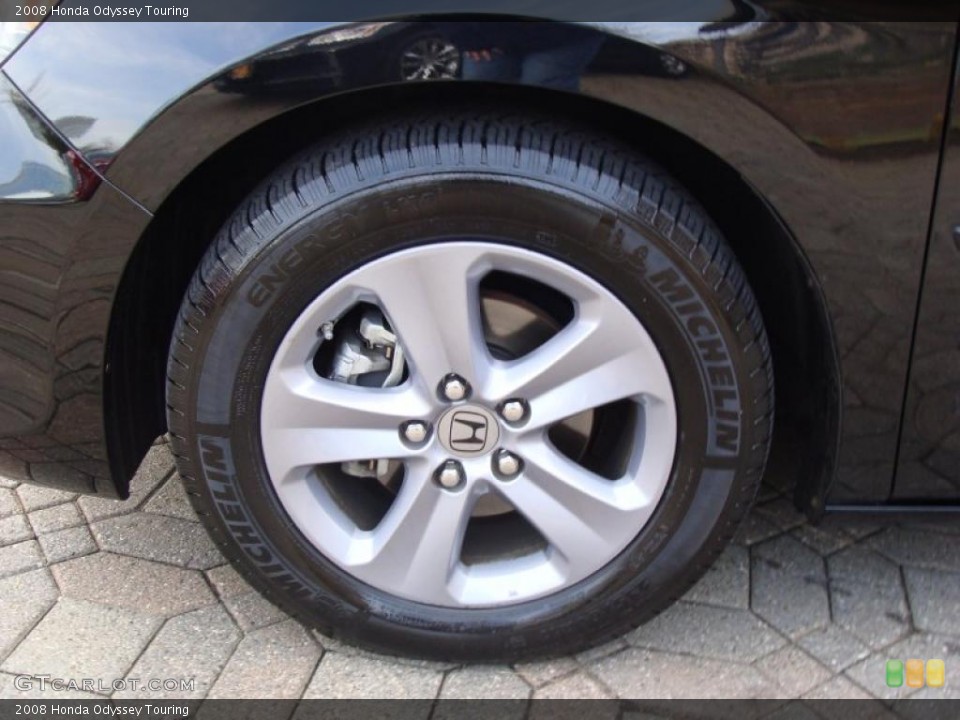 2008 Honda Odyssey Touring Wheel and Tire Photo #41008486