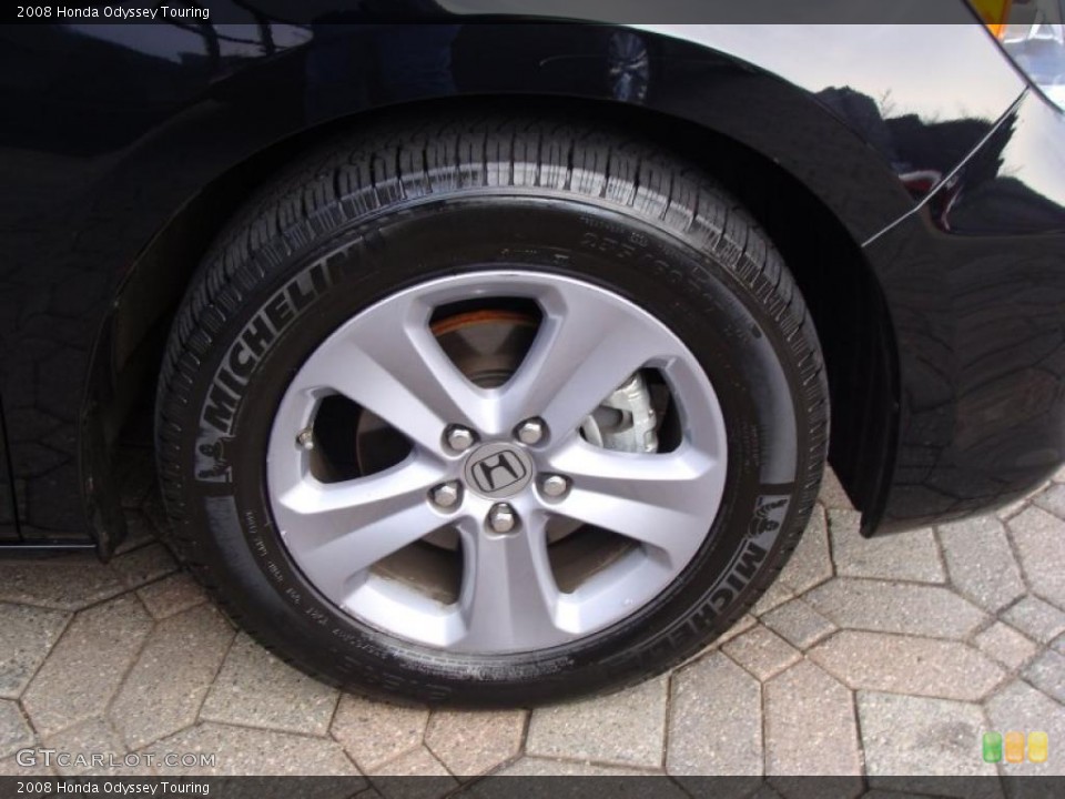 2008 Honda Odyssey Touring Wheel and Tire Photo #41008510