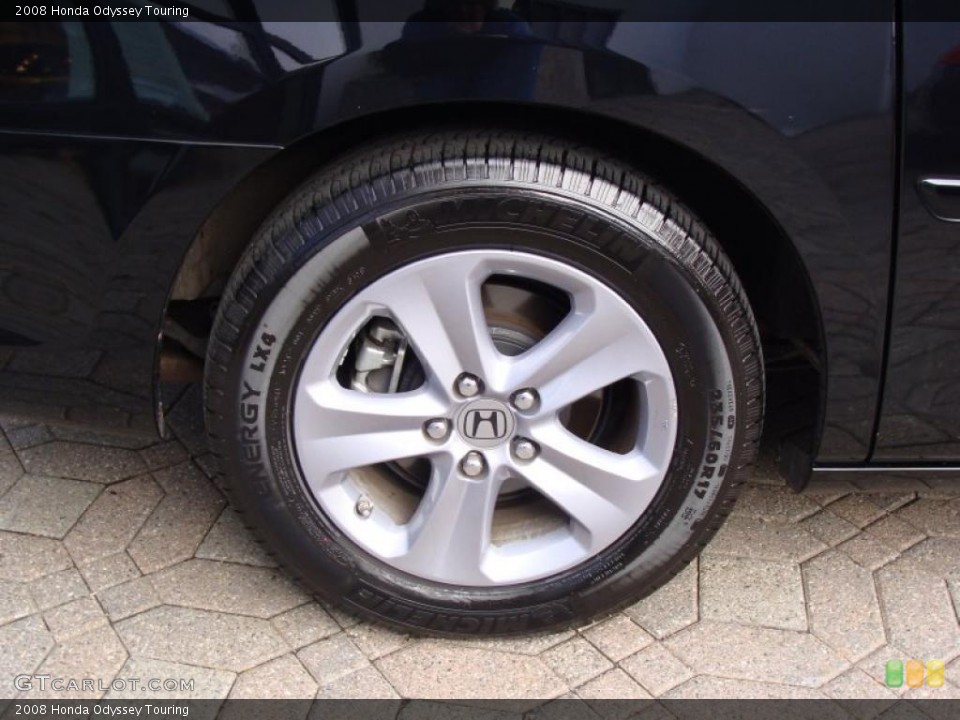 2008 Honda Odyssey Touring Wheel and Tire Photo #41008530