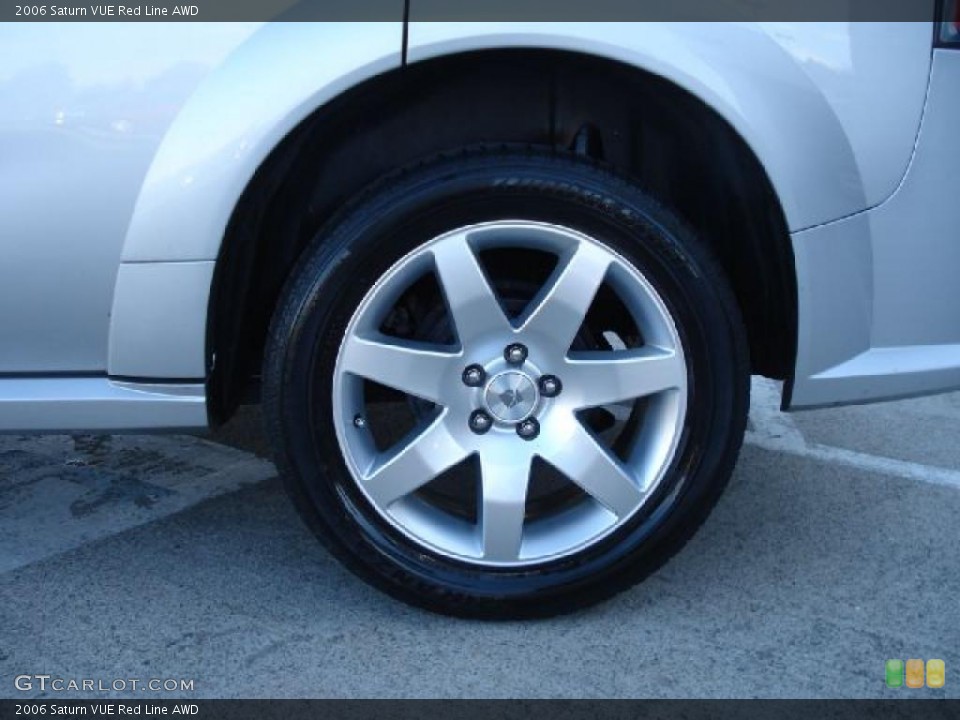 2006 Saturn VUE Red Line AWD Wheel and Tire Photo #41015011