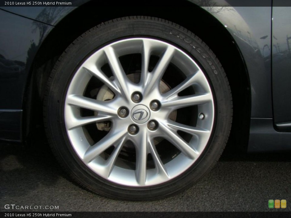 2010 Lexus HS 250h Hybrid Premium Wheel and Tire Photo #41019159