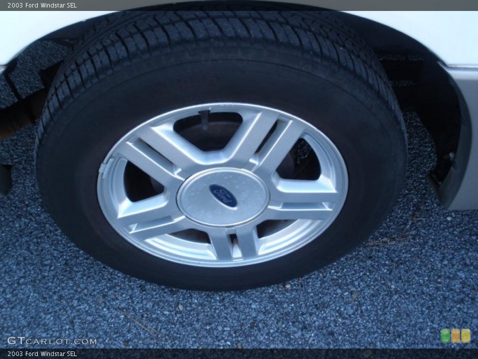 2003 Ford Windstar SEL Wheel and Tire Photo #41021403
