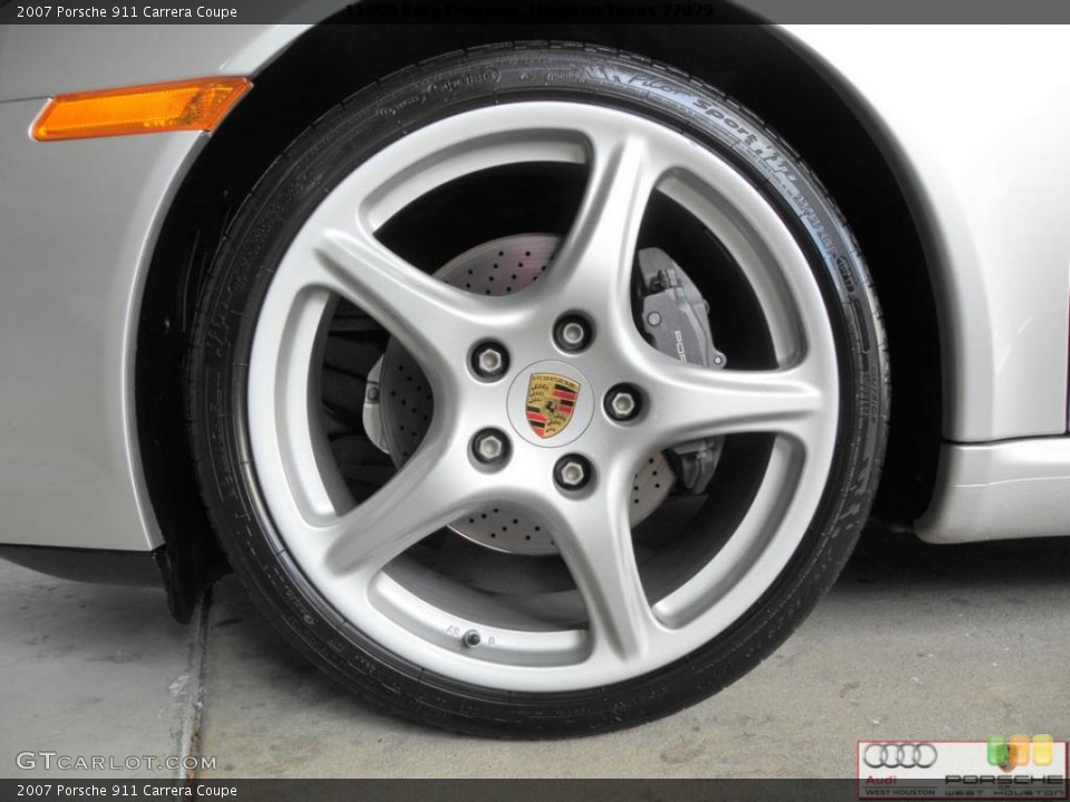 2007 Porsche 911 Carrera Coupe Wheel and Tire Photo #41024276