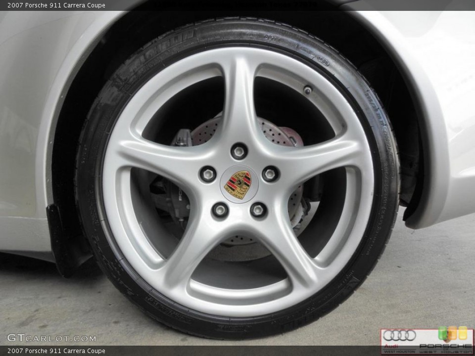 2007 Porsche 911 Carrera Coupe Wheel and Tire Photo #41024368