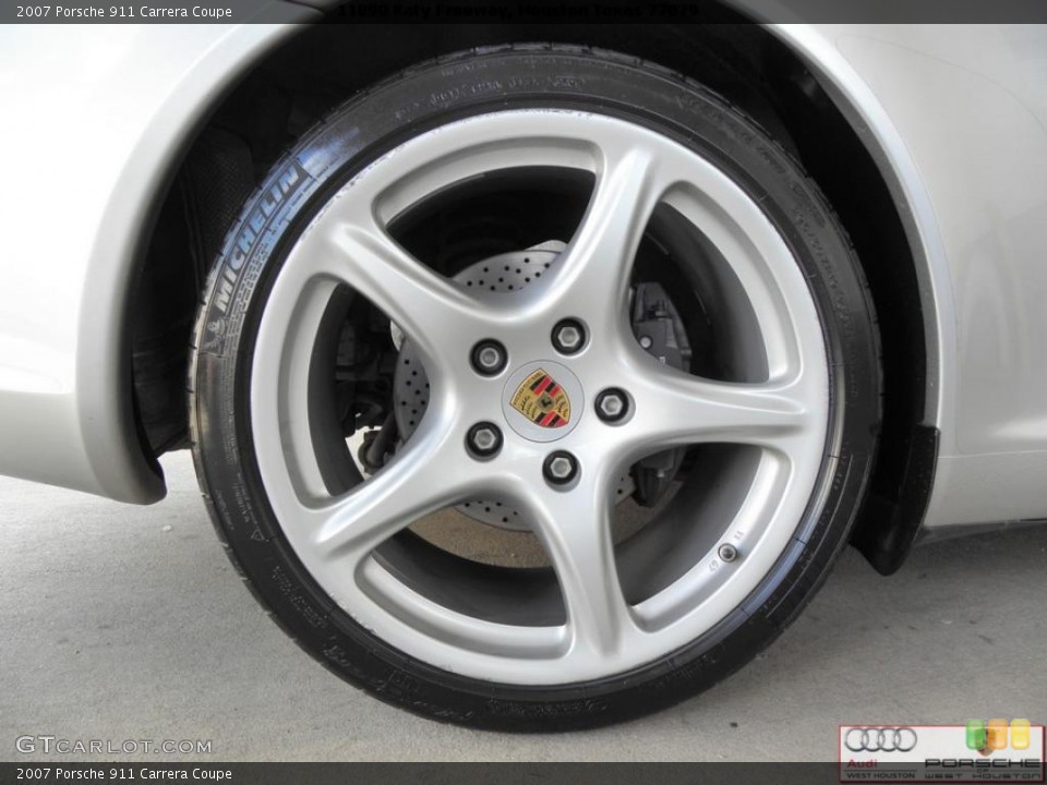 2007 Porsche 911 Carrera Coupe Wheel and Tire Photo #41024384