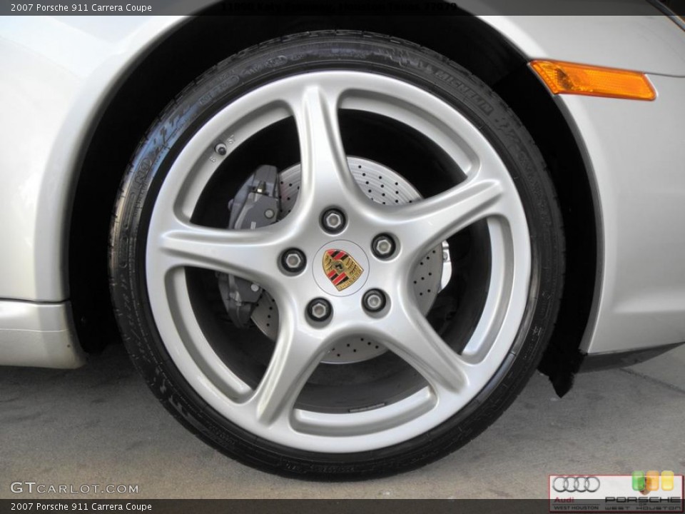 2007 Porsche 911 Carrera Coupe Wheel and Tire Photo #41024400
