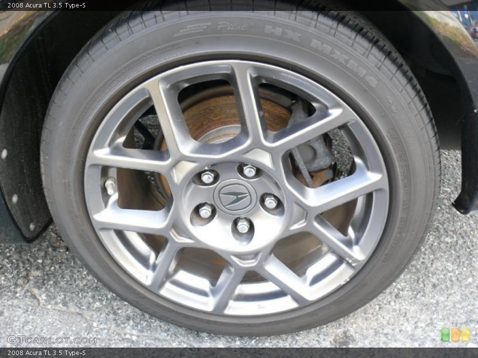 2008 Acura TL 3.5 Type-S Wheel and Tire Photo #41025344