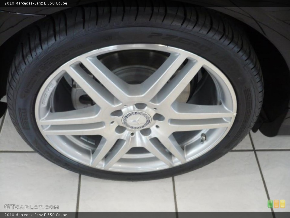 2010 Mercedes-Benz E 550 Coupe Wheel and Tire Photo #41035888