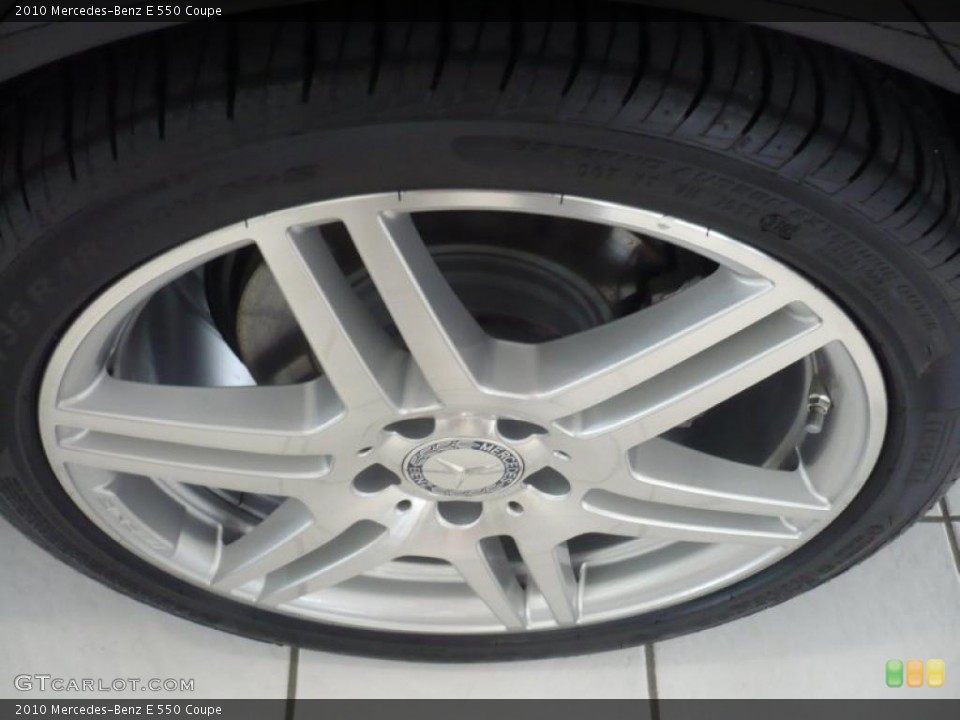 2010 Mercedes-Benz E 550 Coupe Wheel and Tire Photo #41035904