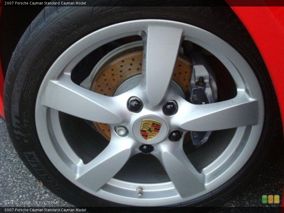2007 Porsche Cayman  Wheel and Tire Photo #41038672