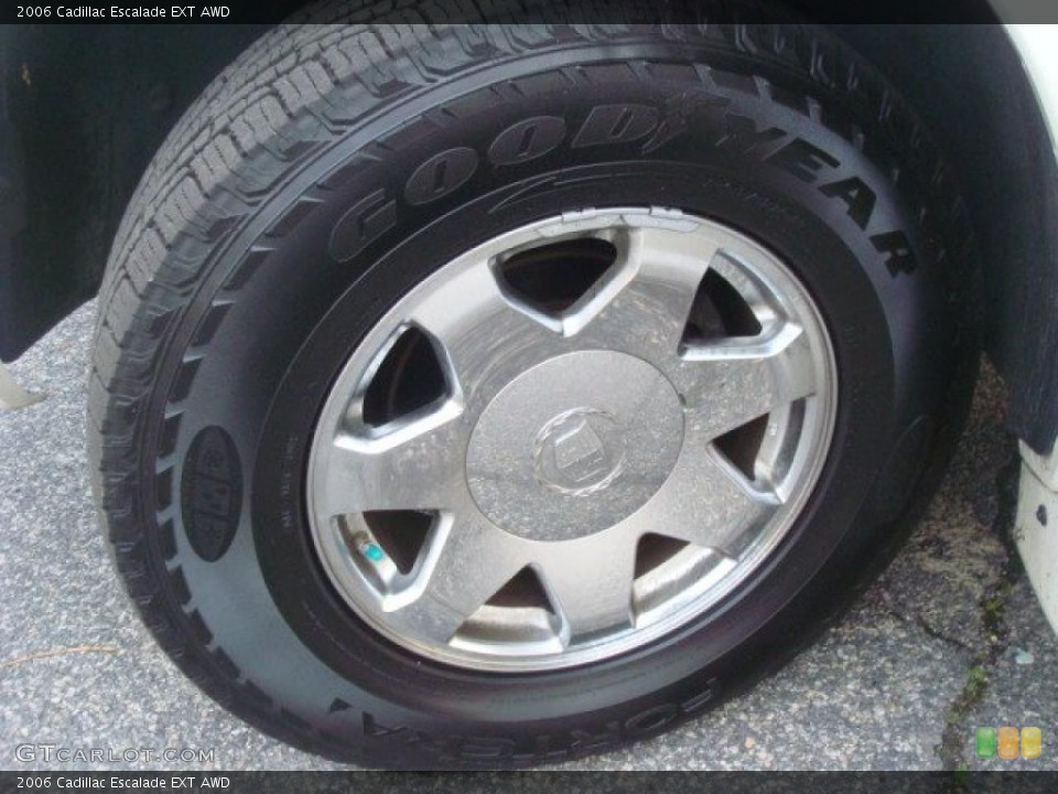2006 Cadillac Escalade EXT AWD Wheel and Tire Photo #41039048