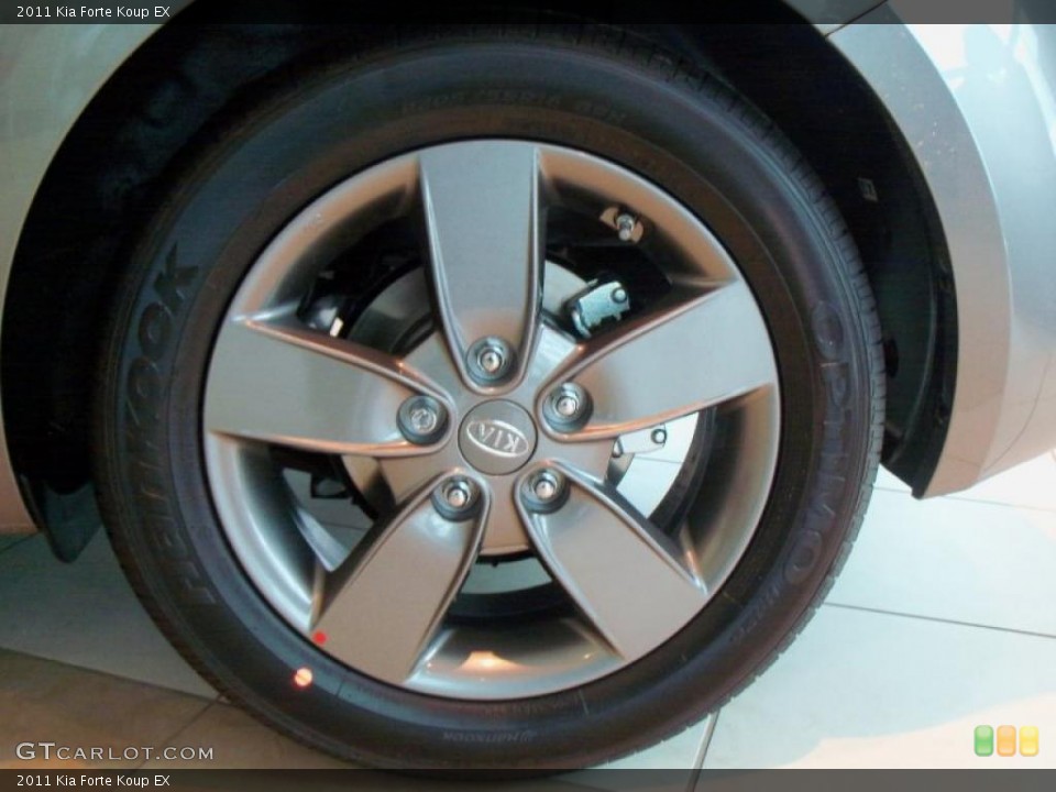 2011 Kia Forte Koup EX Wheel and Tire Photo #41042909