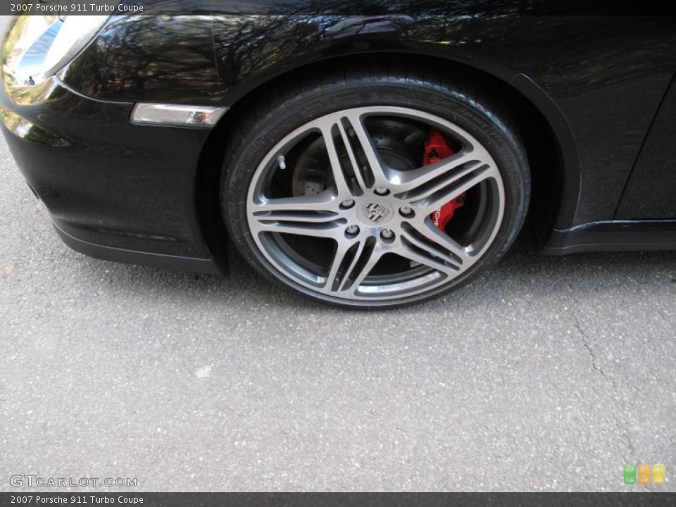 2007 Porsche 911 Turbo Coupe Wheel and Tire Photo #41044017