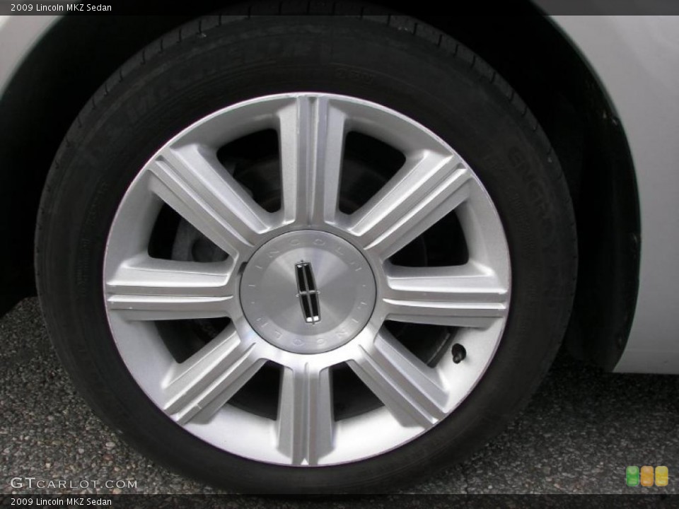 2009 Lincoln MKZ Sedan Wheel and Tire Photo #41044545