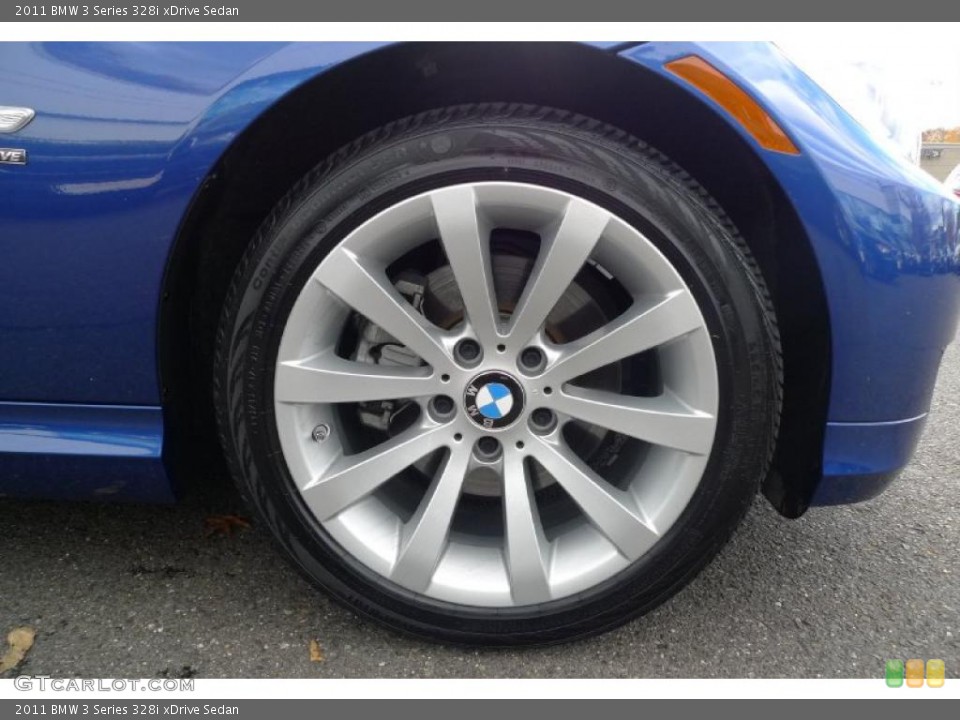 2011 BMW 3 Series 328i xDrive Sedan Wheel and Tire Photo #41046305