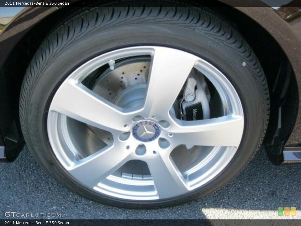 2011 Mercedes-Benz E 350 Sedan Wheel and Tire Photo #41047497