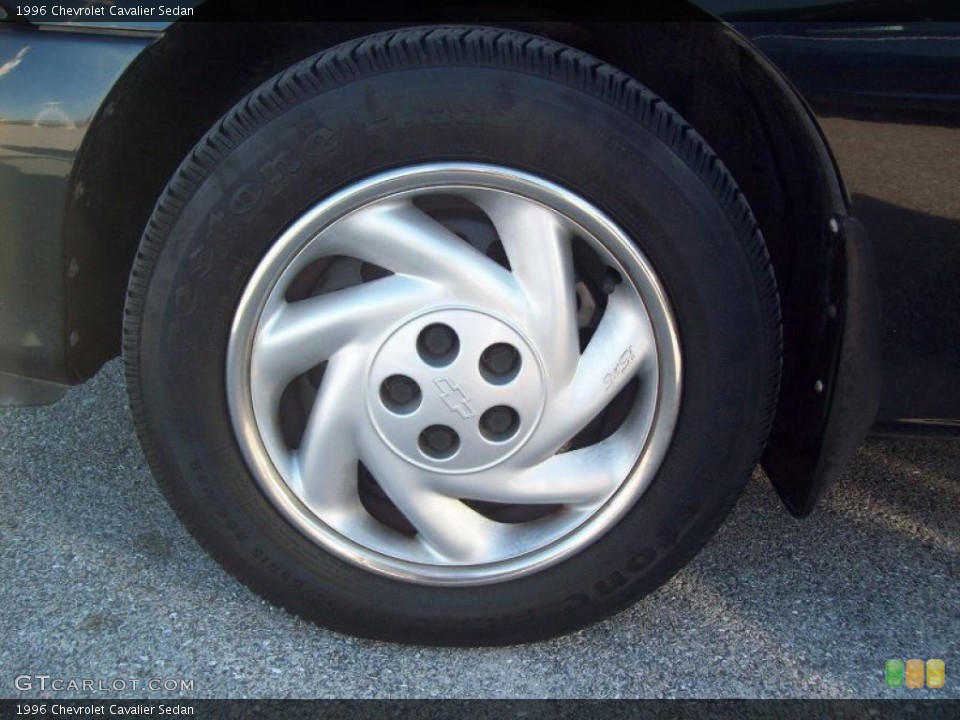 1996 Chevrolet Cavalier Sedan Wheel and Tire Photo #41049825
