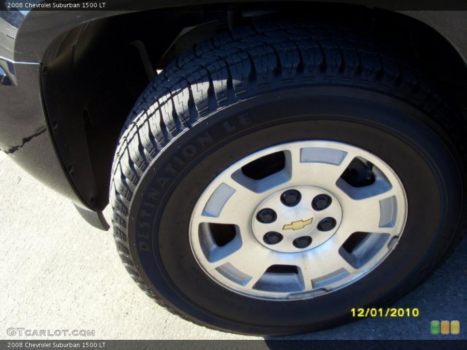 2008 Chevrolet Suburban 1500 LT Wheel and Tire Photo #41052937