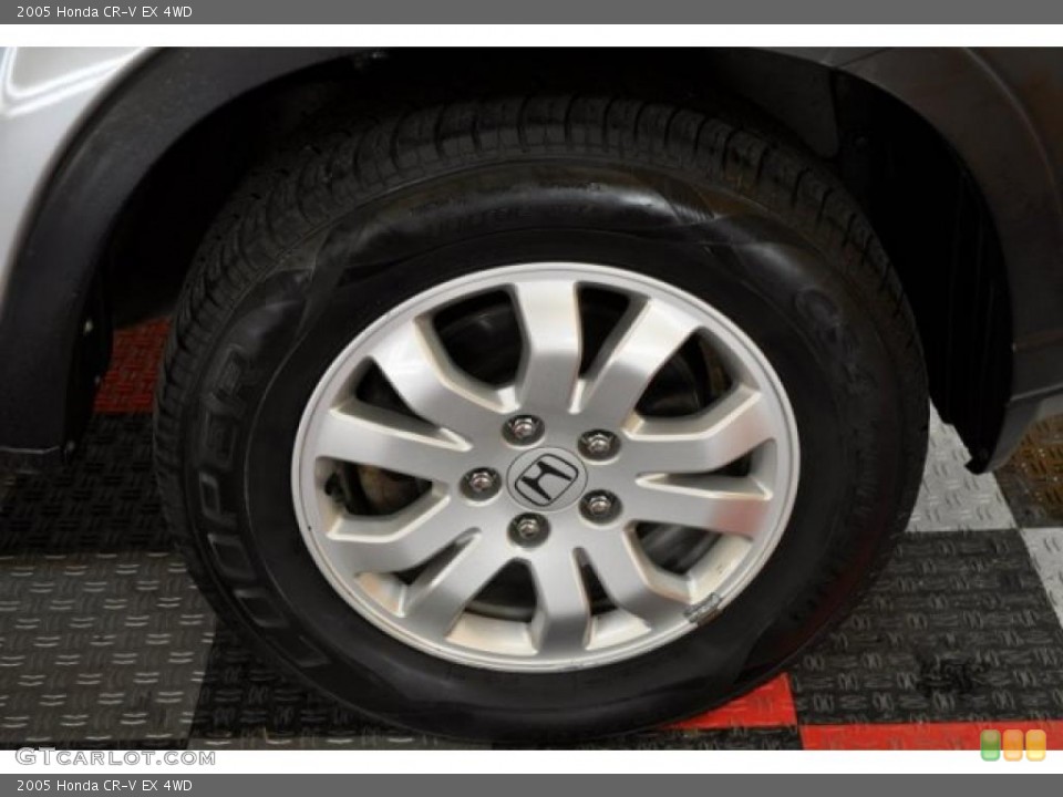 2005 Honda CR-V EX 4WD Wheel and Tire Photo #41054805