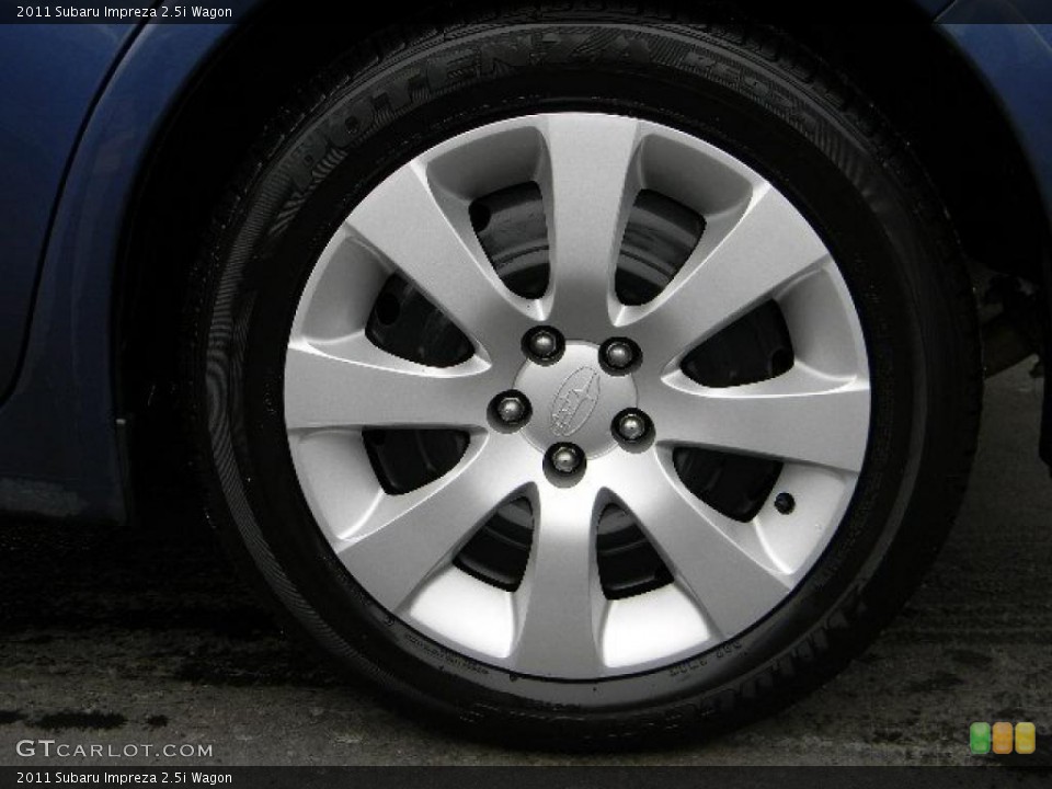 2011 Subaru Impreza 2.5i Wagon Wheel and Tire Photo #41054961